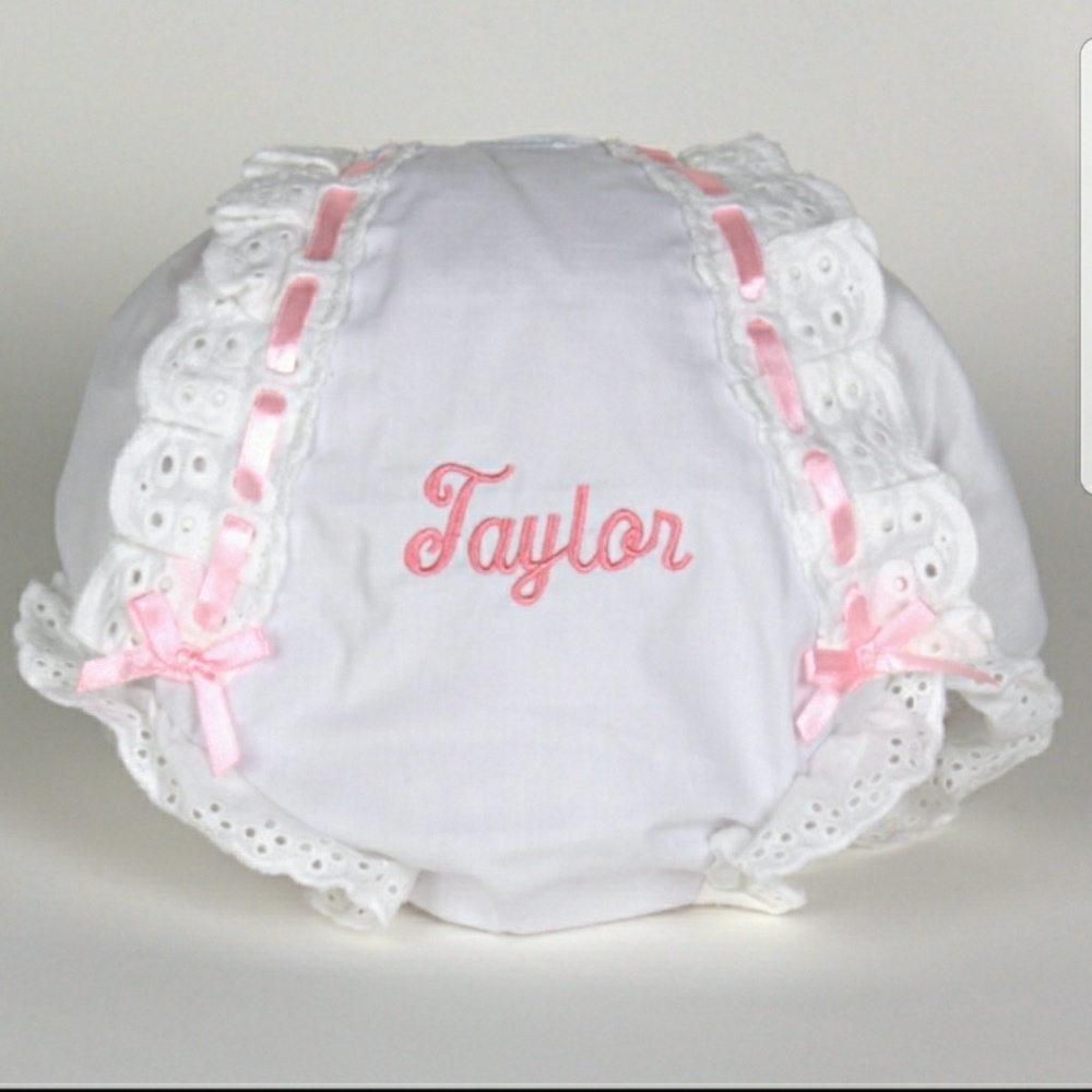 Custom embroider bloomers